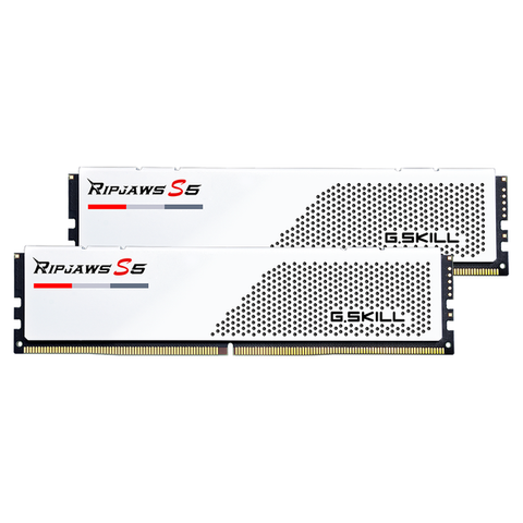 (05-2027) RAM 32G 5600MHz (16X2) G.SKILL RIPJAWS S5 WHITE
