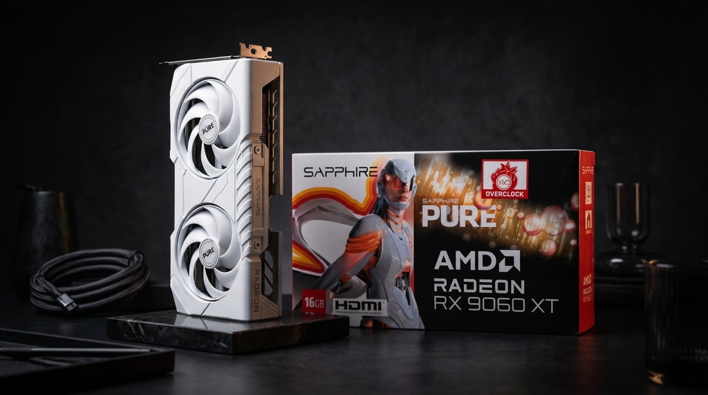 (NEW) VGA SAPPHIRE PURE RADEON RX 9060XT 16GB GAMING OC