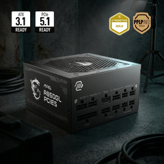 NGUỒN 850W MSI MAG A850GL PCIE 5.1 GOLD MODULAR