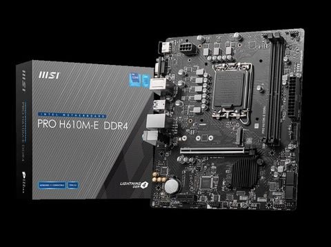 MAINBOARD MSI PRO H610M-E DDR4 NEW