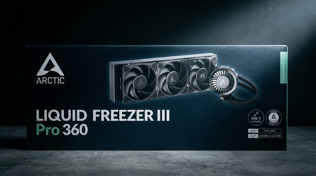 TẢN NƯỚC ARCTIC LIQUID FREEZER III PRO 360 BLACK CHÍNH HÃNG