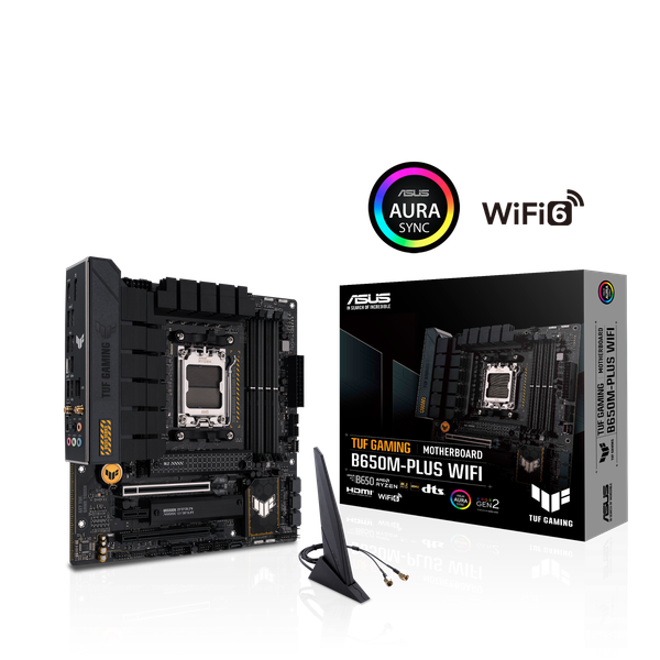 MAINBOARD TUF GAMING B650M-PLUS WIFI AM5 DDR5 NEW