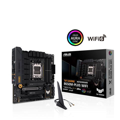 MAINBOARD TUF GAMING B650M-PLUS WIFI AM5 DDR5 NEW