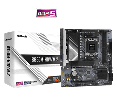 MAINBOARD ASROCK B650M-HDV/M.2 DDR5 AM5