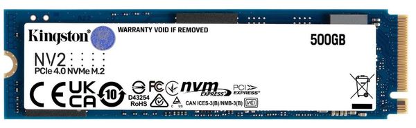 SSD 500GB KINGSTON NV2 NVMe PCIe Gen 4 NEW