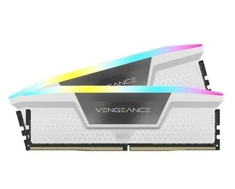 (08-2027) RAM 32G 6000MHz (16X2) CORSAIR VENGEANCE RGB WHITE