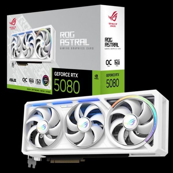 (NEW) ROG ASTRAL RTX 5080 16G OC WHITE EDITION