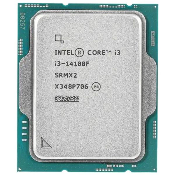 CPU i3 14100F 4.7GHz, 4 Cores 8 Threads TRAY NEW