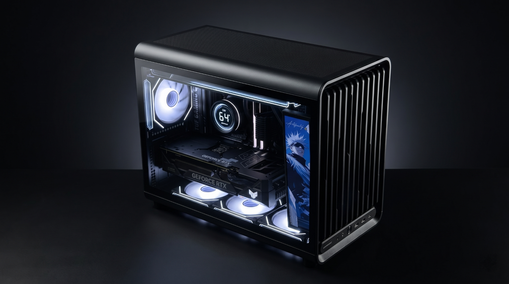 CASE JONSBO D33 BLACK (CHƯA KÈM FAN)