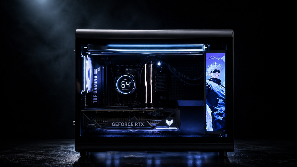 CASE JONSBO D33 BLACK (CHƯA KÈM FAN)