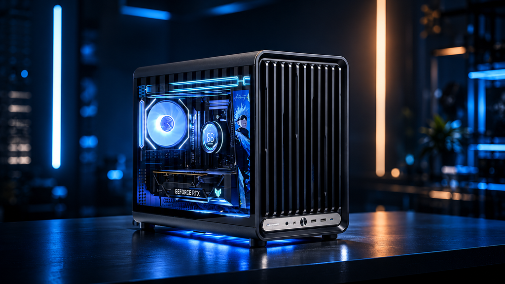 CASE JONSBO D33 BLACK (CHƯA KÈM FAN)