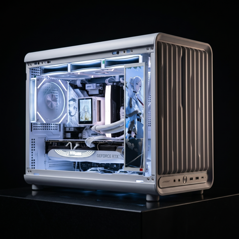 CASE JONSBO D33 WHITE (CHƯA KÈM FAN)
