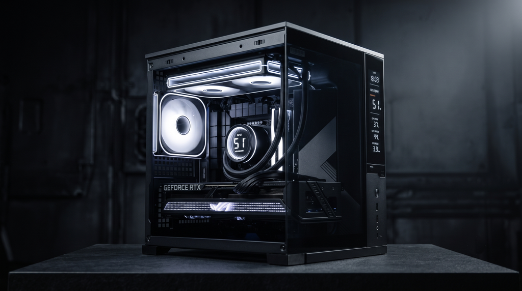 CASE JONSBO D34 DIGITAL BLACK (CHƯA KÈM FAN)