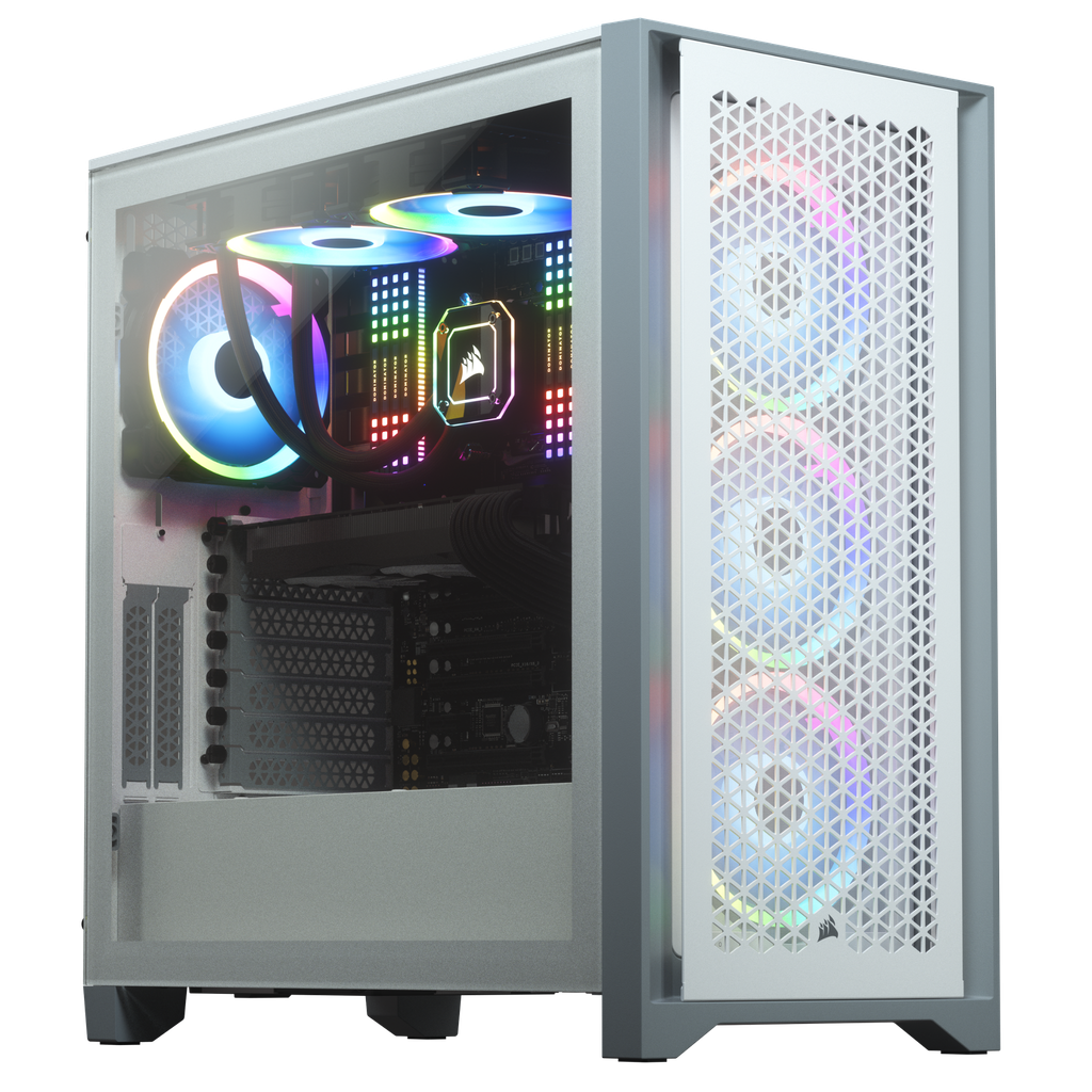 CASE CORSAIR 4000D AIRFLOW (2 FAN) WHITE