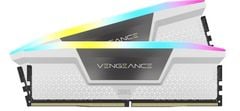 (02-2027) RAM 32G 5600MHz (16X2) CORSAIR VENGEANCE RGB WHITE