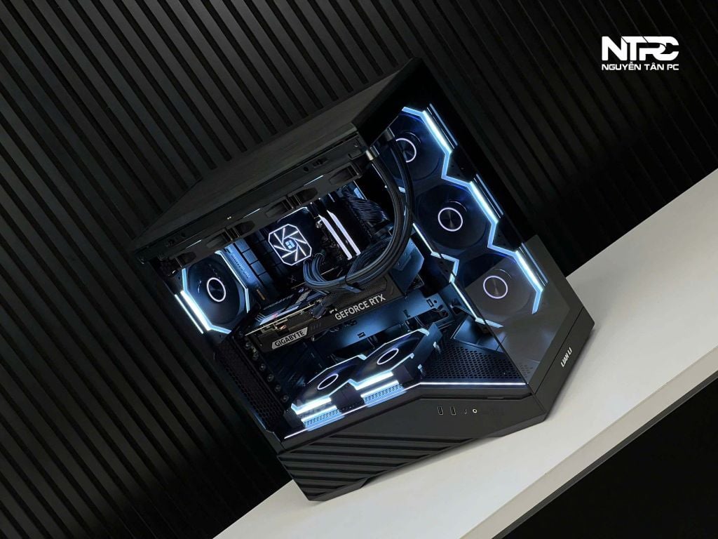 Cấu hình i5 14600kf/ B760M WIFI/ 32G D5/ NVME 1TB/ 850W/ RTX5070