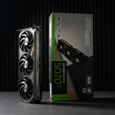 (NEW) VGA ZOTAC GAMING RTX 5070Ti 16G SOLID SFF OC GDDR7