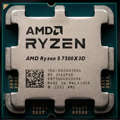 CPU RYZEN 5 7500X3D 4.5GHz 6 Cores 12 Threads 102MB TRAY NEW