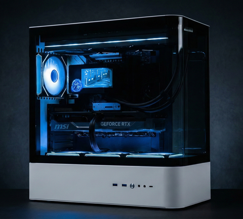 CASE QC.ART HM1 SEA VIEW (ATX) CHƯA KÈM FAN