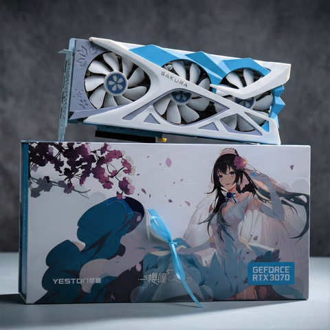 (2ND) VGA YESTON GeForce RTX 3070 SAKURA HITOMI