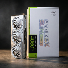 (NEW) VGA MSI RTX 4060Ti GAMING X SLIM WHITE 8G