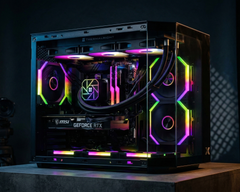 CASE XIGMATEK CUBI M (CHƯA KÈM FAN) KÍNH VUÔNG