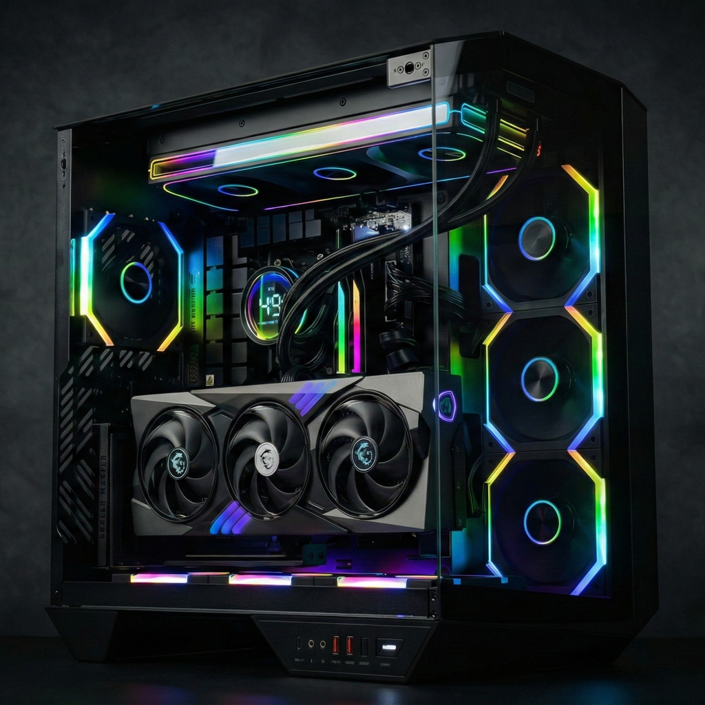 CASE DARKFLASH DY470 (CHƯA KÈM FAN)