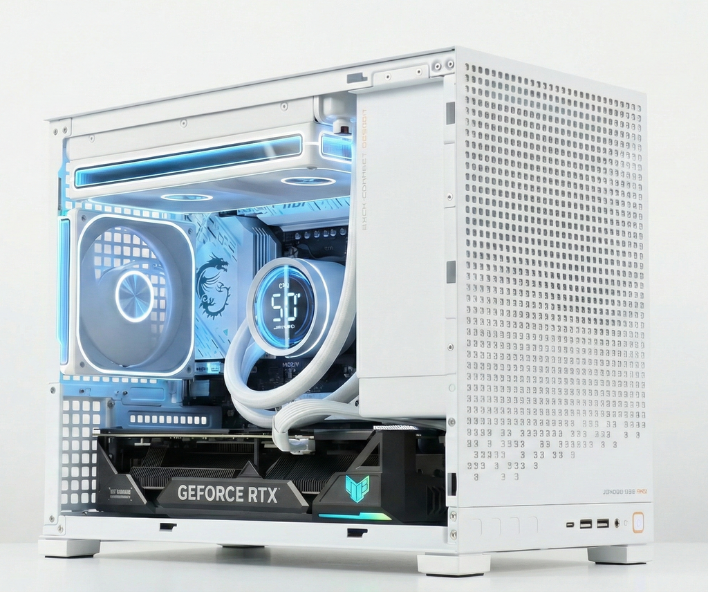 CASE JONSBO D32 PRO (CHƯA KÈM FAN) WHITE