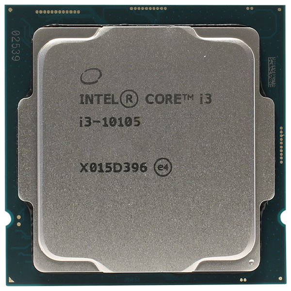 CPU Intel Core i3 10105 4.4GHz, 4 Cores 8 Threads TRAY