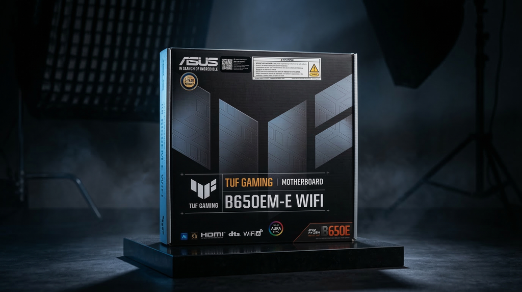 MAINBOARD ASUS TUF GAMING B650EM-E WIFI DDR5 AM5 NEW