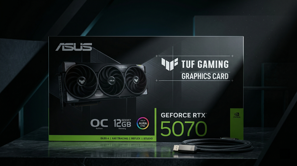 (09-2028) ASUS TUF GAMING RTX 5070 OC Edition 12GB GDDR7