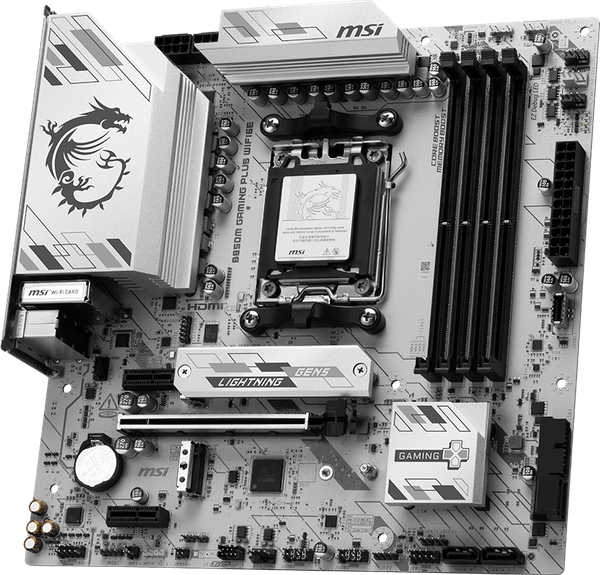 MAINBOARD MSI B850M GAMING PLUS WIFI6E DDR5 AM5 NEW