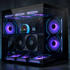 CASE LIAN LI O11 DYNAMIC MINI V2 FLOW (SẴN 5 FAN BLACK)