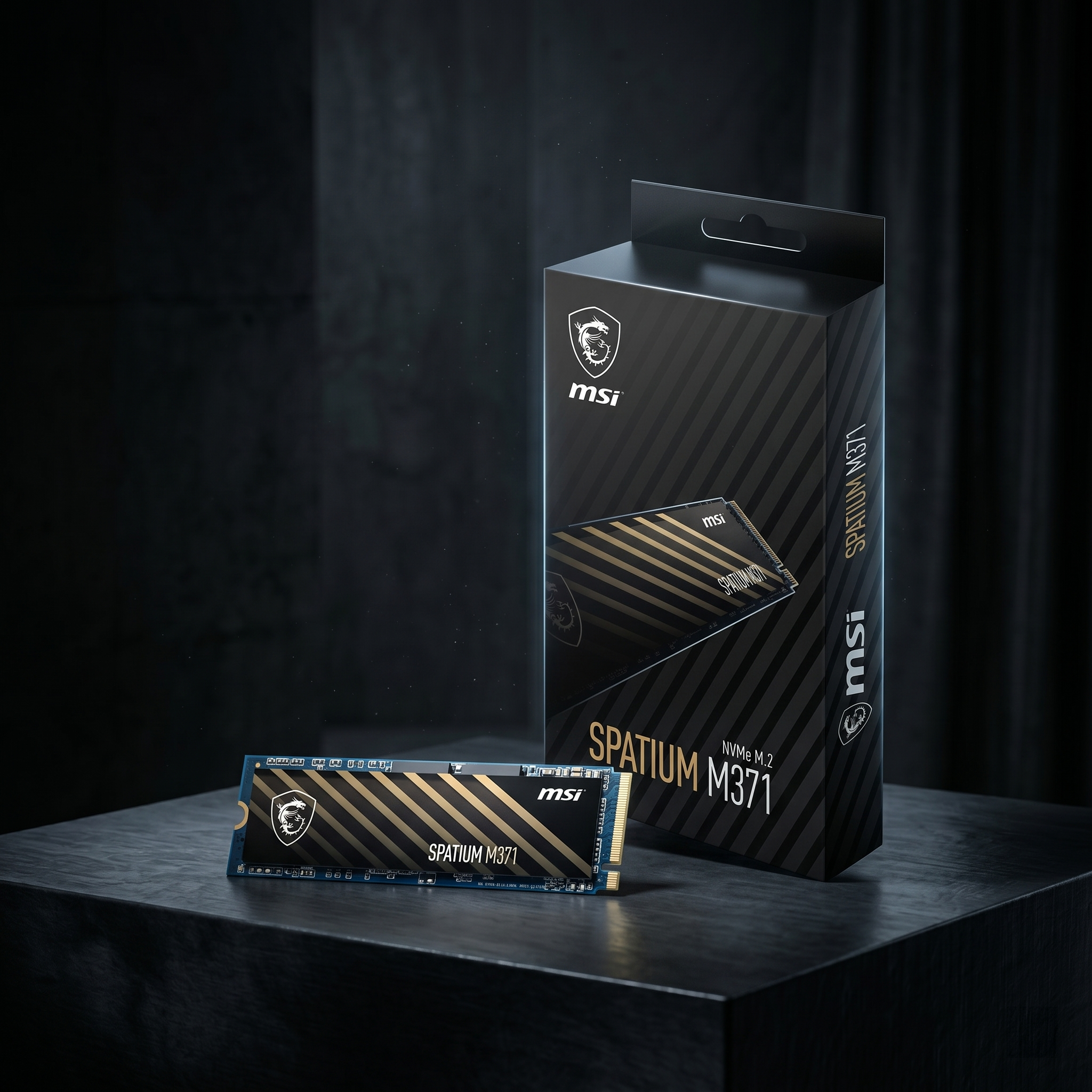 SSD 500GB MSI SPATIUM M371 M.2 NVMe PCIe 3X4 NEWSSD 500GB MSI