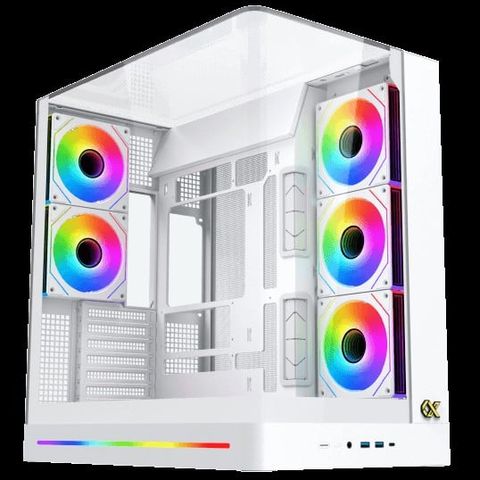 CASE XIGMATEK PANO II ARCTIC (ATX) BLACK CHƯA KÈM FAN