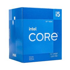 CPU INTEL CORE i5 12400F 4.4GHz, 6 Cores 12 Threads BOX Chính Hãng NEW