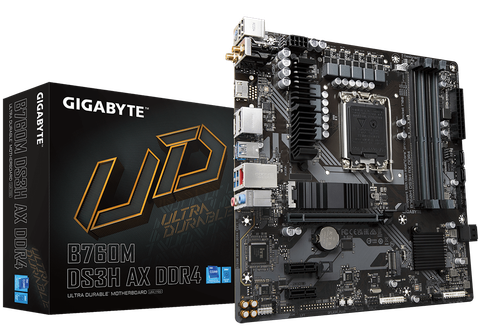 MAINBOARD B760M DS3H GIGABYTE 4X DDR4 NEW