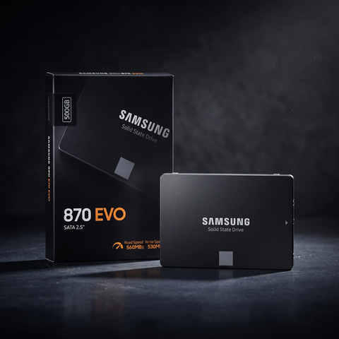 SSD SAMSUNG 870 EVO 500GB – SATA III 2.5