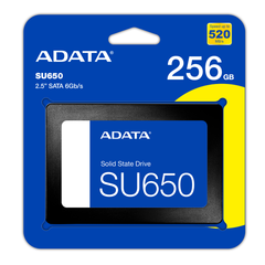 SSD 256GB ADATA SU650 SATA III 2.5 INCH NEW