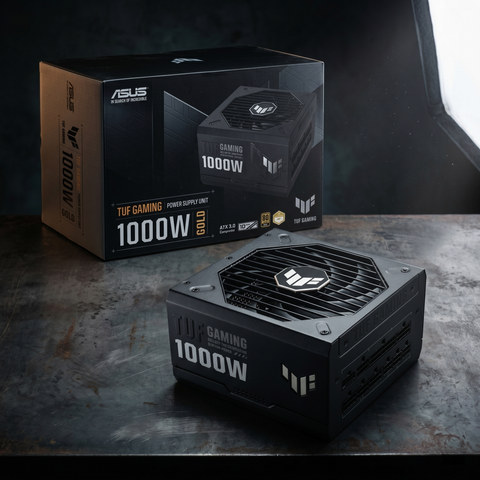 NGUỒN 1000W ASUS TUF GAMING ATX 3.1 PCIE5 GOLD MODULAR NEW
