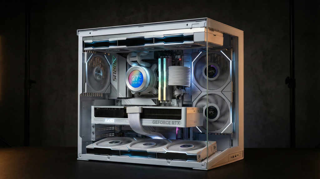 Case Lian Li O11 Dynamic Mini V2 White NEW