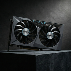 (2ND) VGA RTX 3050 8GB GIGABYTE EAGLE OC GDDR6