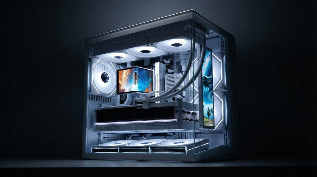 Case Lian Li O11 Dynamic Mini V2 White NEW