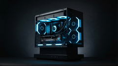 CASE DARKFLASH ART ULTRA F1 (BLACK) - CHƯA KÈM FAN