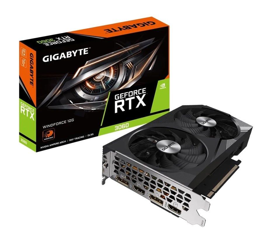 (NEW) GIGABYTE RTX 3060 12G WINDFORCE OC