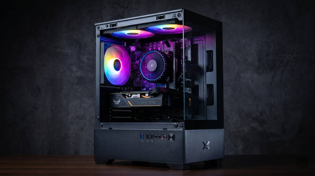 CASE XIGMATEK VIEW II 3F (3 FAN RGB)
