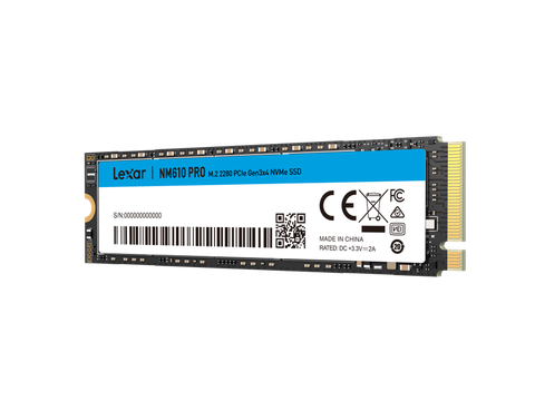SSD 500GB LEXAR NM610 PRO 3300MB/s PCIe 3X4 NEW