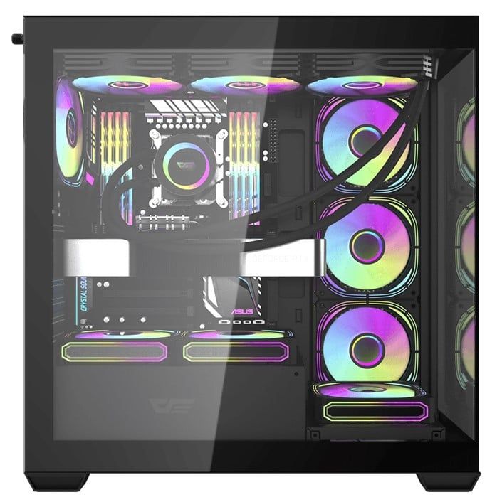CASE DARKFLASH DS900W (ATX) - CHƯA KÈM FAN NEW