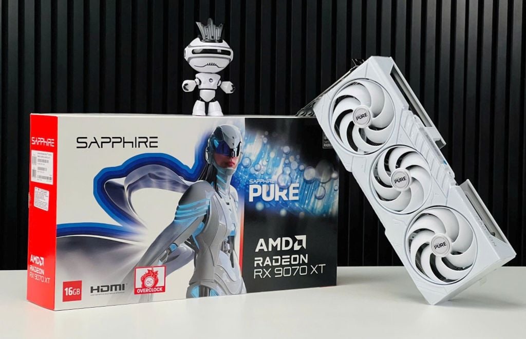 (NEW) VGA SAPPHIRE PURE RX 9070XT 16G GAMING OC