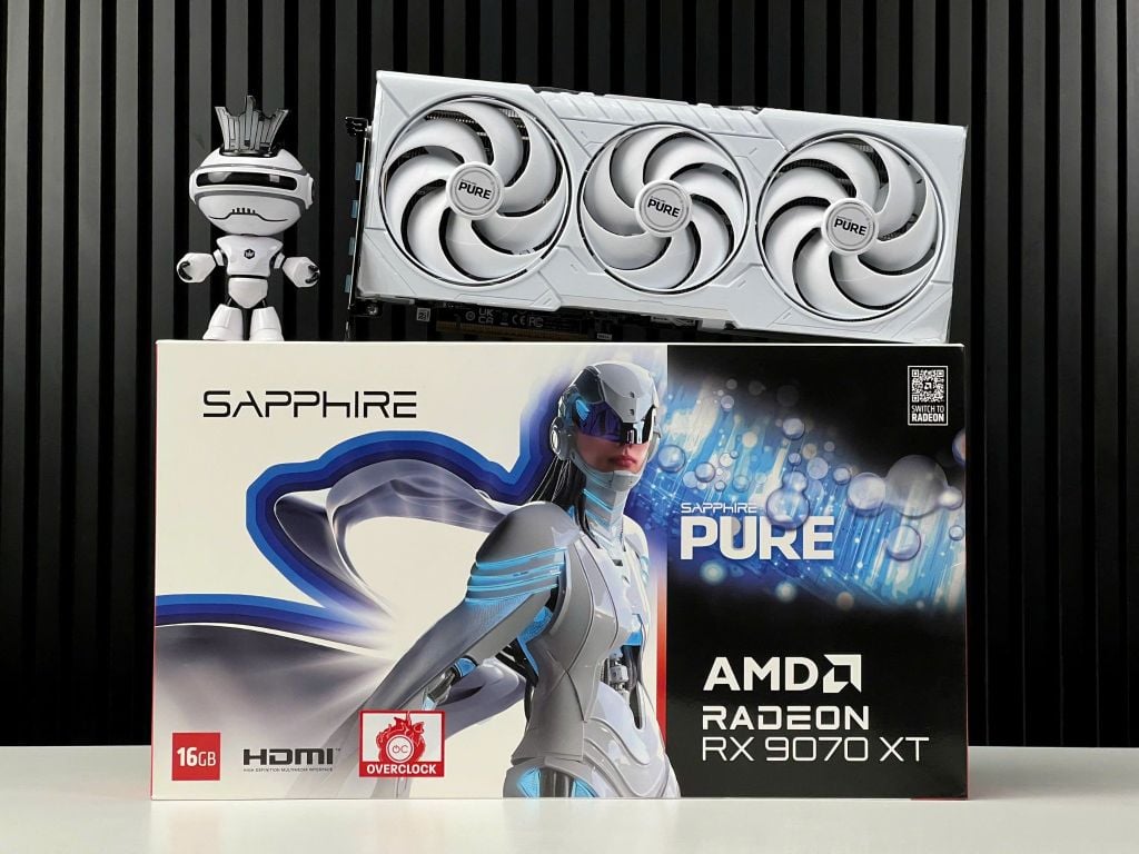 (NEW) VGA SAPPHIRE PURE RX 9070XT 16G GAMING OC